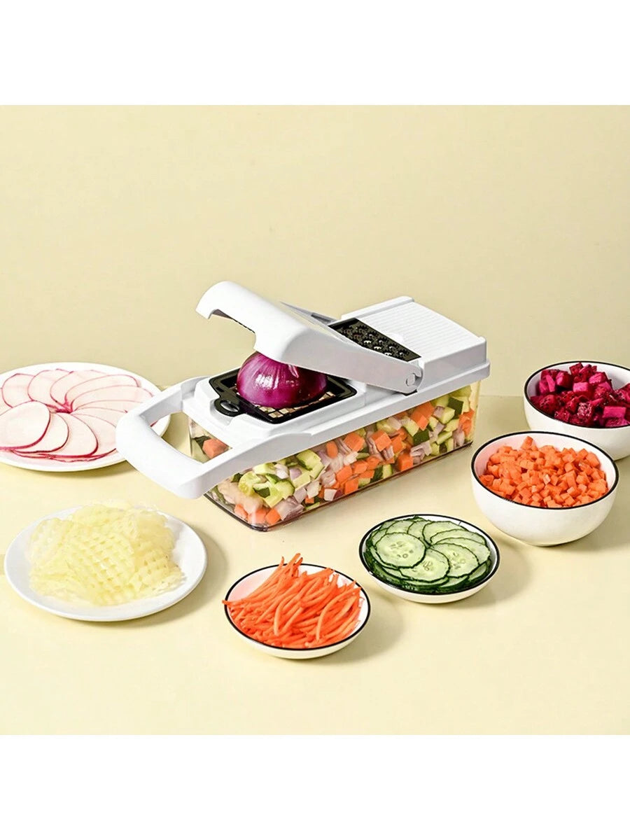 Professional 26-In-1 Vegetable Chopper,Food Chopper,Food Chopper, Onion Chopper, Veggie Chopper,Veggie Chopper with Container,Chopper Vegetable Cutter,Vegetable Chopper with Container
