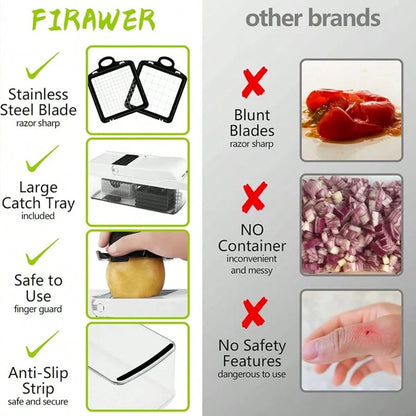 Professional 26-In-1 Vegetable Chopper,Food Chopper,Food Chopper, Onion Chopper, Veggie Chopper,Veggie Chopper with Container,Chopper Vegetable Cutter,Vegetable Chopper with Container